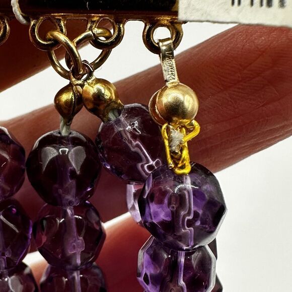 WITH TAG Sequin multi-strand beaded necklace with pearls! - Picture 10 of 16